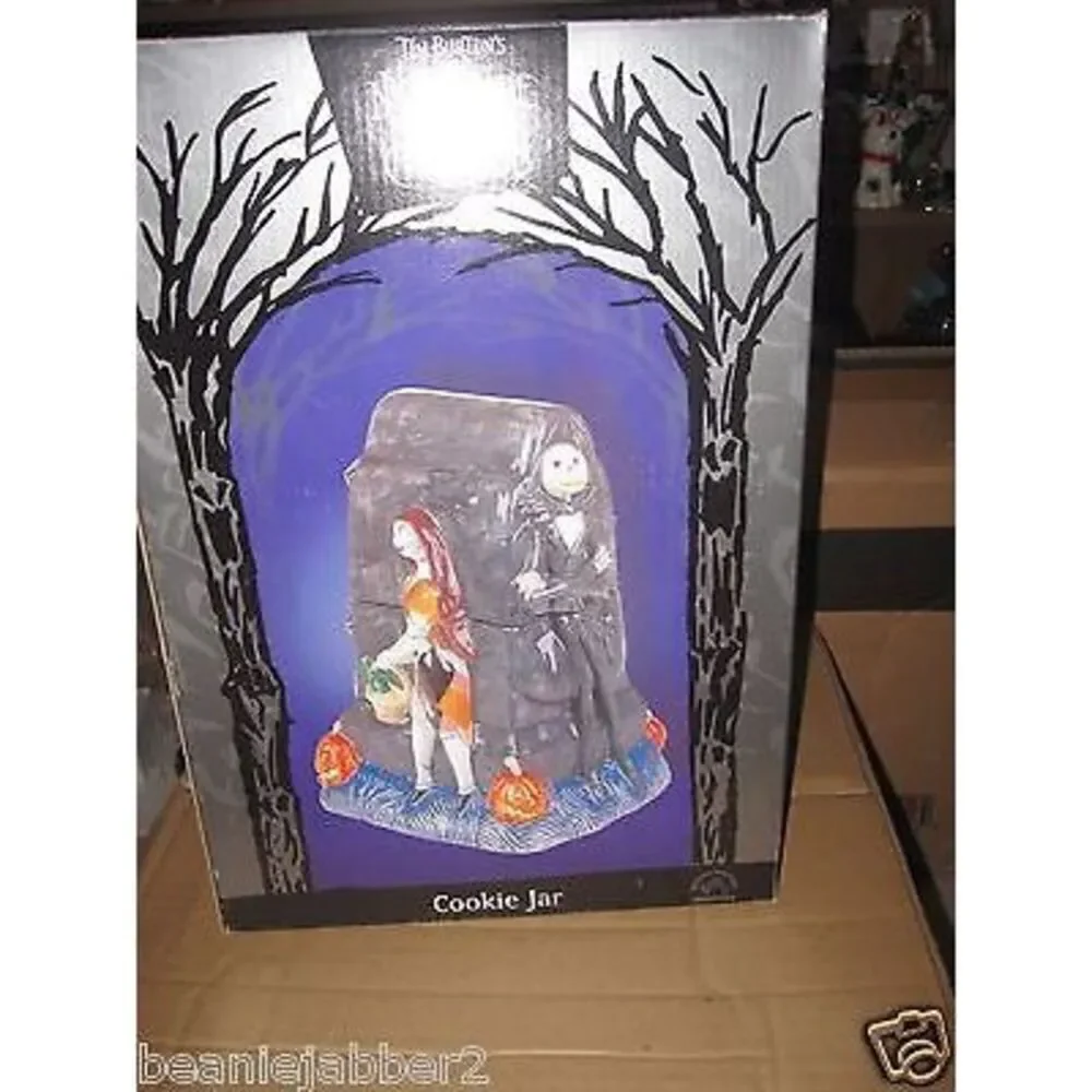 Disney Nightmare Before Christmas Ceramic Applause Suncoast Cookie Jar c.2002(?)